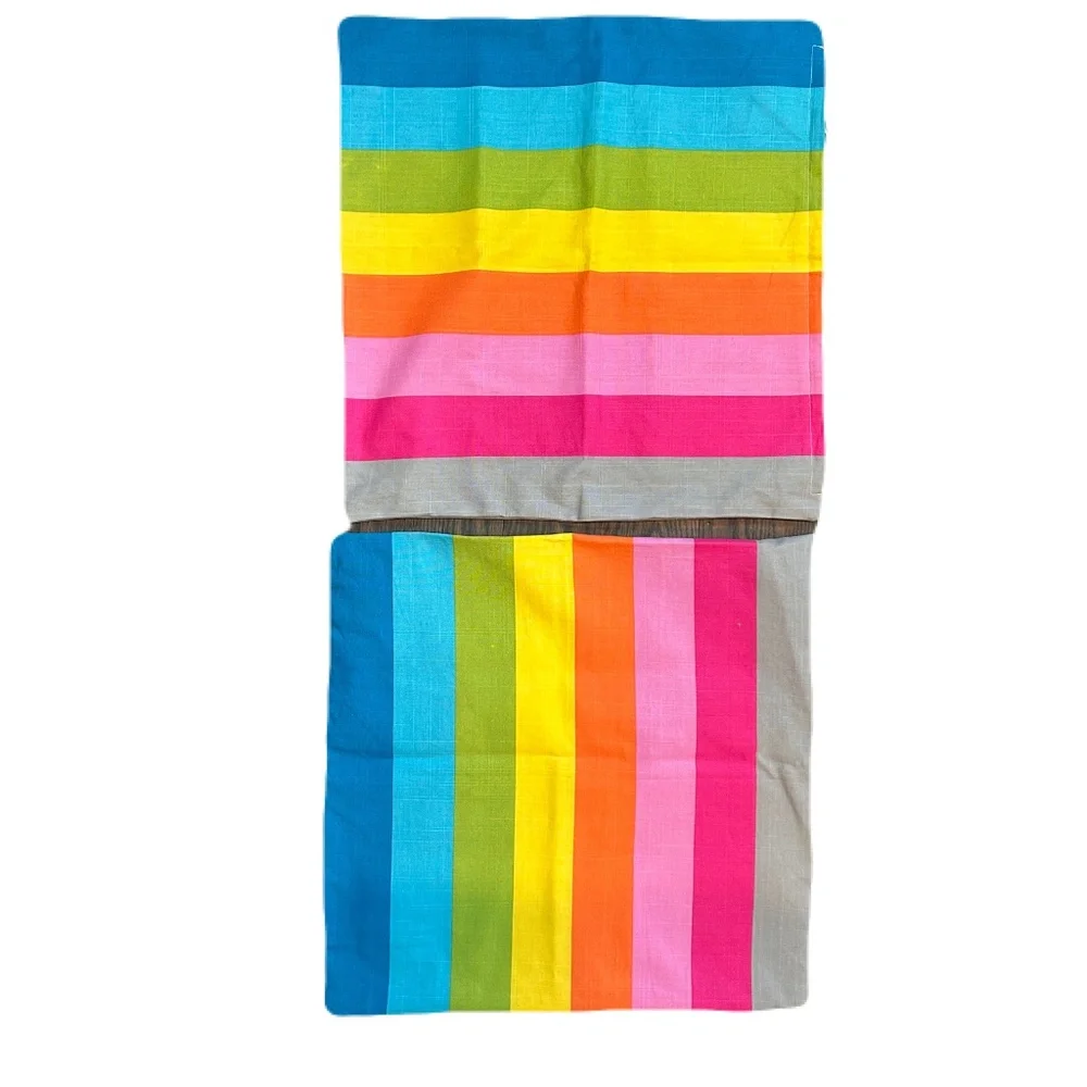 2 IKEA SKARUM - Rainbow Multicolor Pride Throw Accent Pillow Covers 20